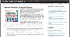Desktop Screenshot of literarylocales.com